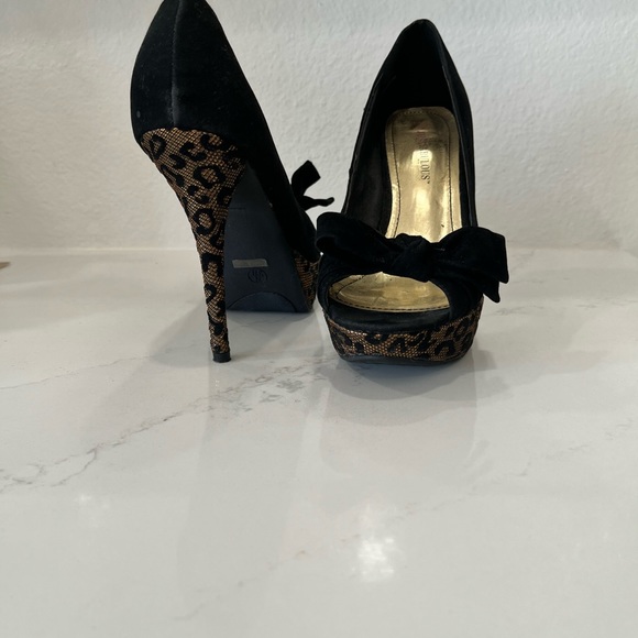 Platform stiletto leopard pumps size 7.5 - Picture 9 of 9